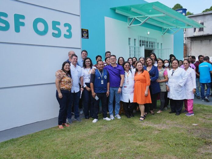 Prefeito entrega Unidade básica de saúde UBSF O53 no bairro do tarumã