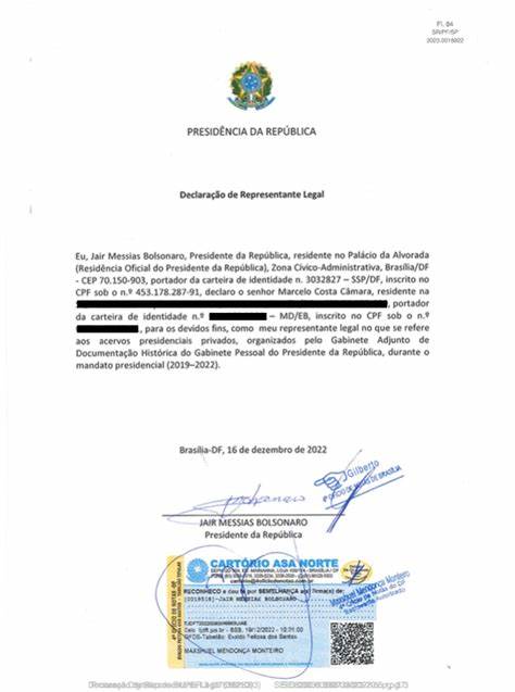 Estratégia de Bolsonaro: Procuração de Presentes