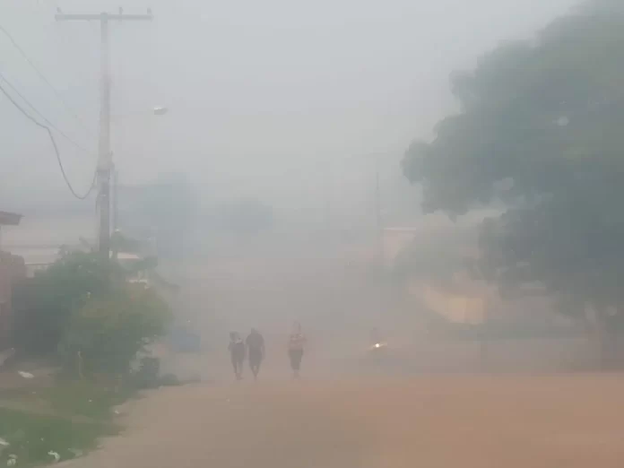 Fumaça de Queimadas em Manaus e Amazonas