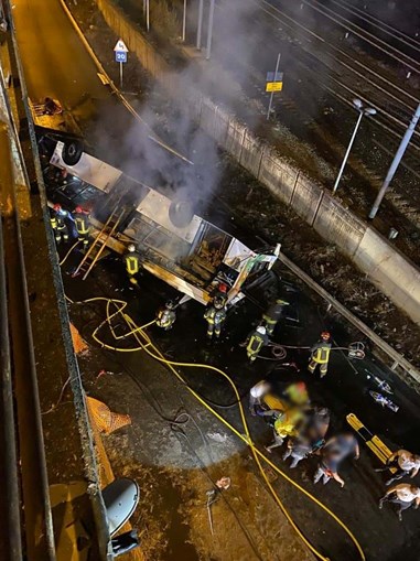 Tragédia em Veneza: Acidente de Ônibus