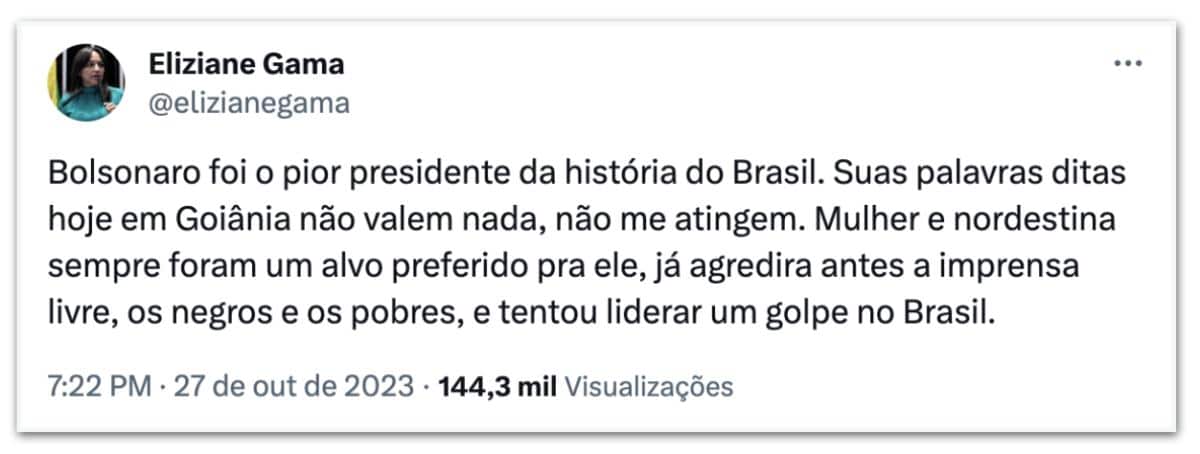 Bolsonaro no 1º Congresso Nacional: Polêmica com o PT