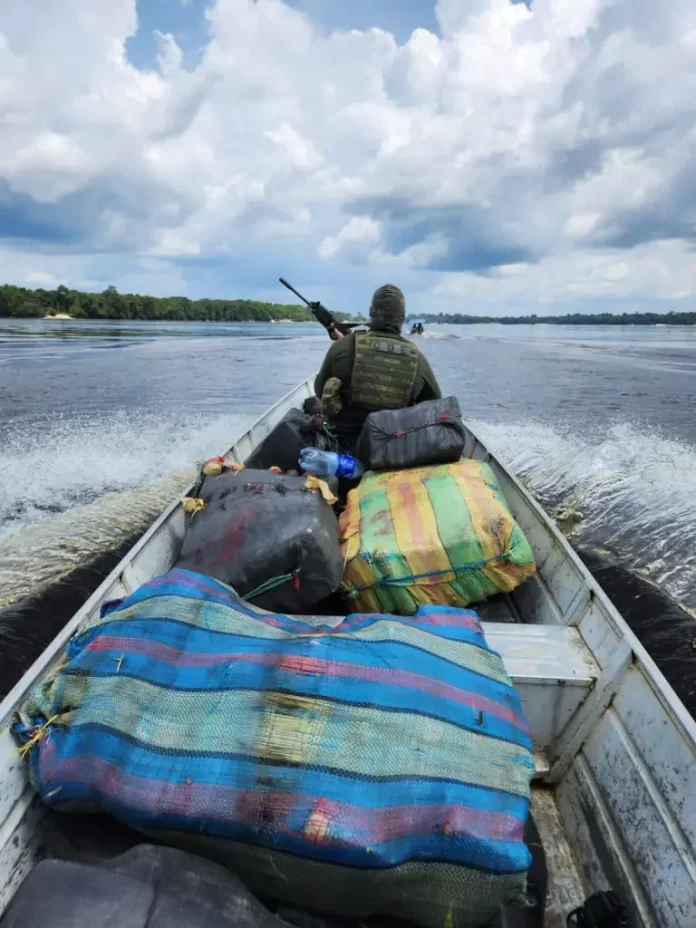 Apreensão de 600 kg de Maconha Skunk no Amazonas