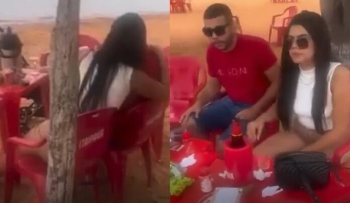 Escândalo de Infidelidade na Praia: Vídeo Viral