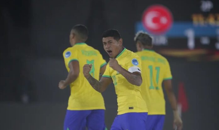 Brasil Vence Omã na Copa de Beach Soccer