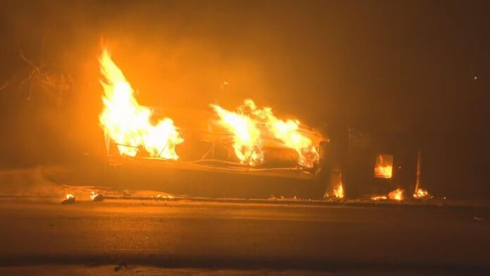 Explosão de Caminhão em Belo Horizonte