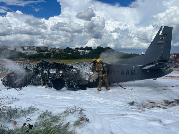 Acidente com Monomotor da Polícia Federal