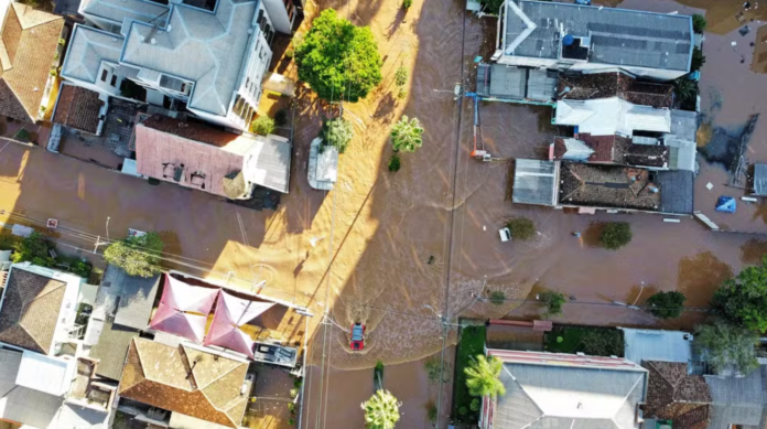 Alagamentos no Menino Deus em Porto Alegre: