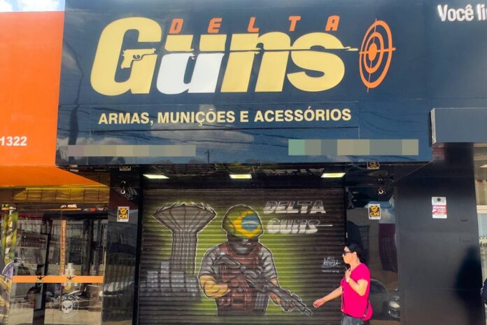 Bandidos Furtam 100 Armas no DF