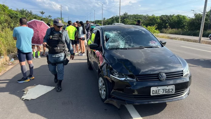 Mulher Morre Atropelada na AM-070