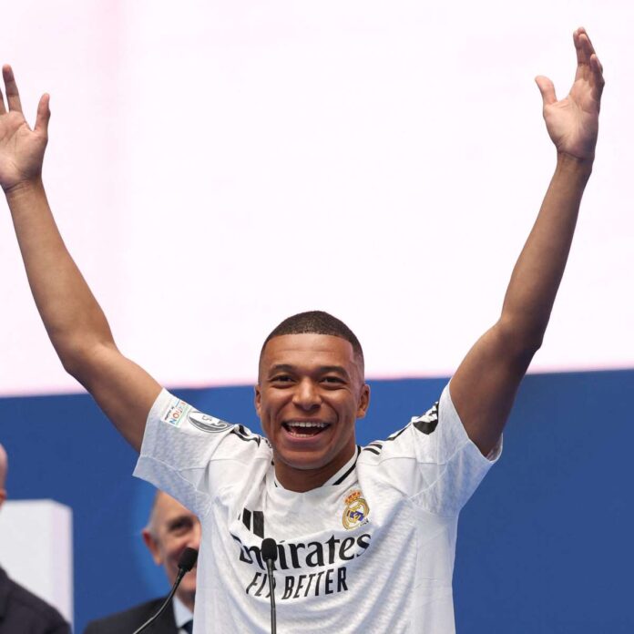 Mbappé no Real Madrid