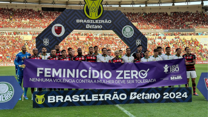 Campanha Feminicídio Zero no Brasileirão 2024