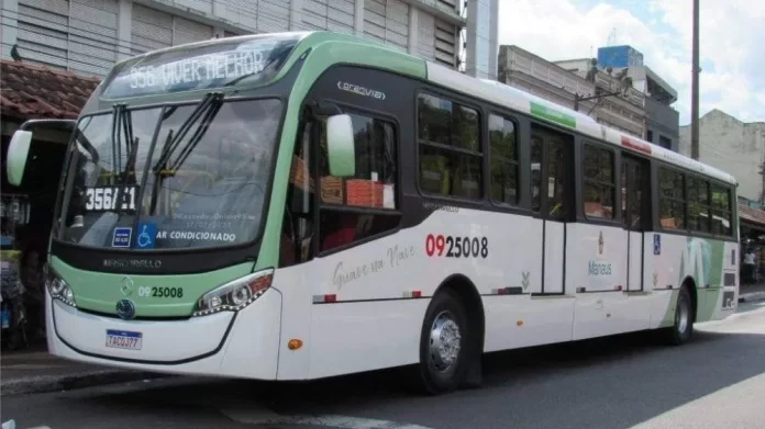 Nova linha de ônibus 354 em Manaus