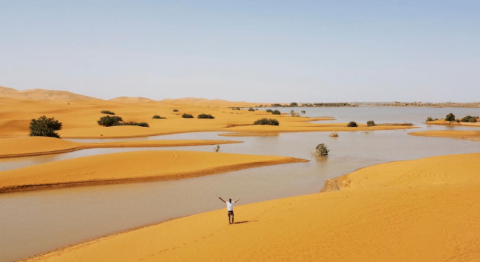 Deserto do Saara Cria Lagoas