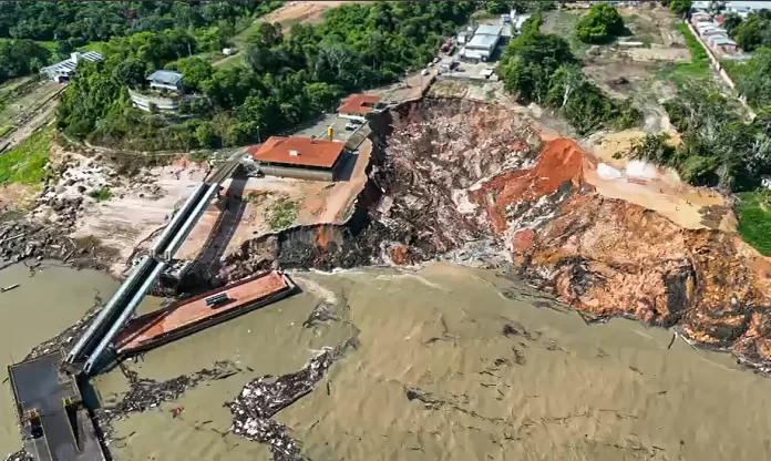 Desabamento Porto Terra Preta