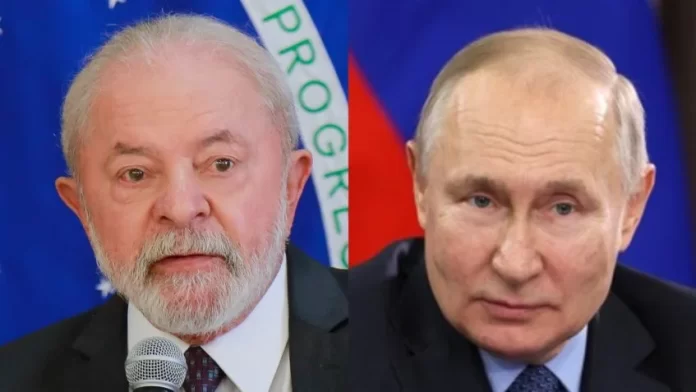 Lula e Putin no Brics