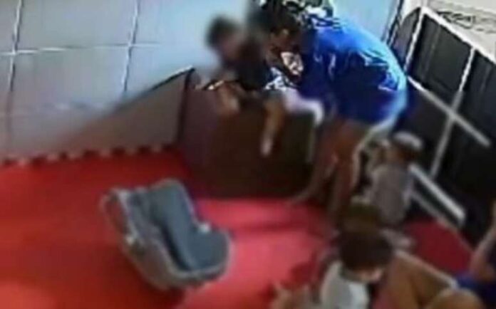 Bebê é mordida por professora em berçário de Uberlândia