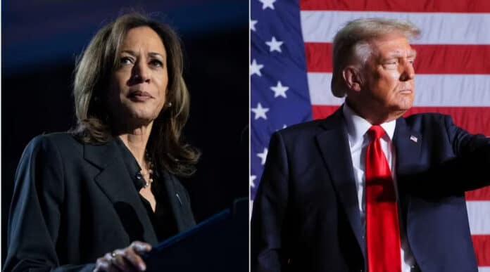 Eleição EUA: Kamala e Trump empatados na véspera