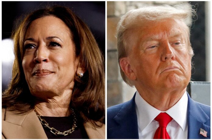 Eleições EUA Kamala Trump