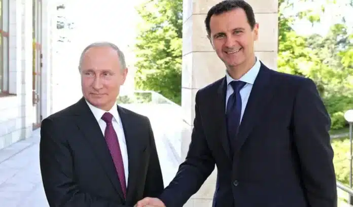 Assad recebe asilo na Rússia