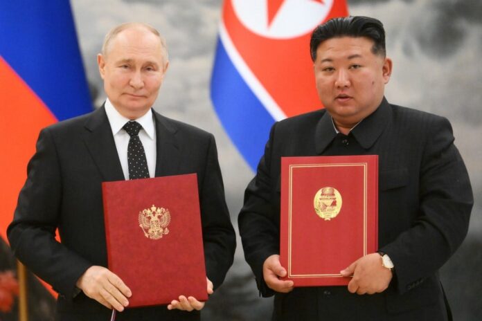 Rússia e Coreia firmam pacto militar