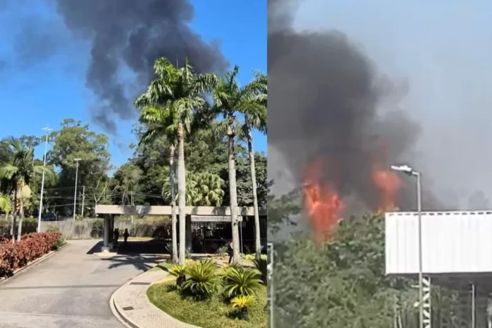 Incêndio destrói cenários nos Estúdios Globo