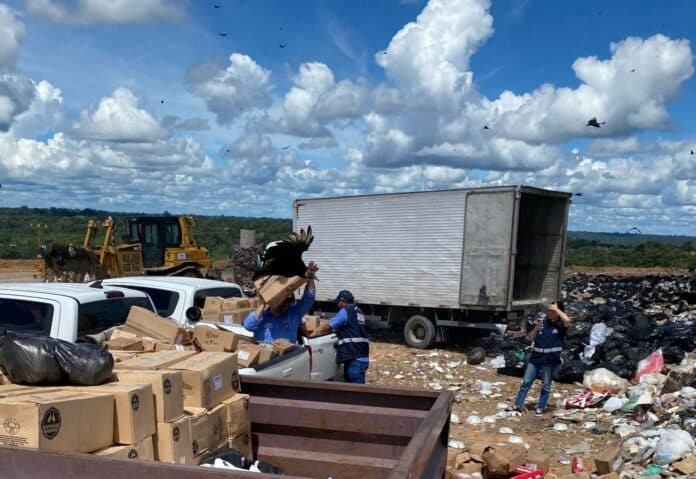 Apreensão alimentos vencidos Manaus