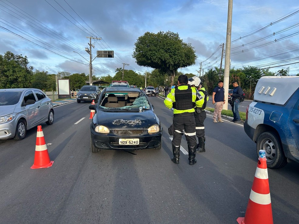 Motorista bêbado atropela cinco em Manaus