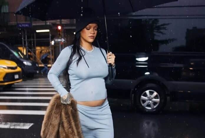 Rihanna grávida do 3º filho