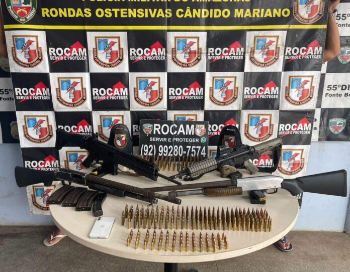 Apreensão de Arsenal em Fonte Boa