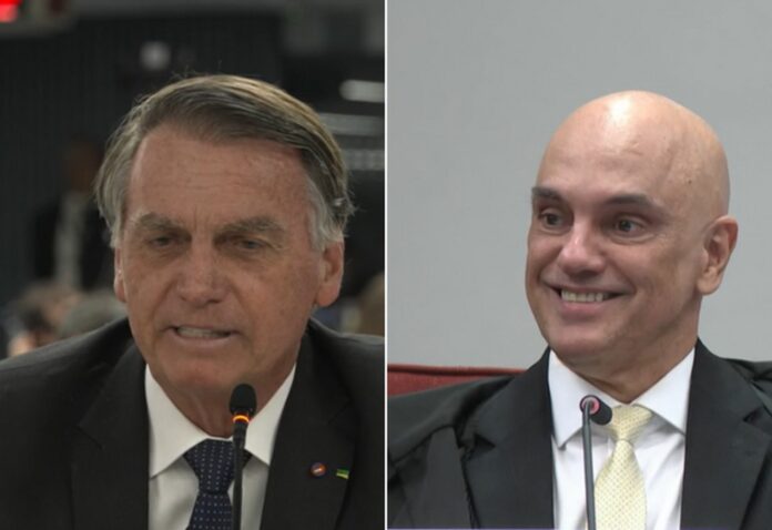 Bolsonaro convida Moraes e ouve “Declino”