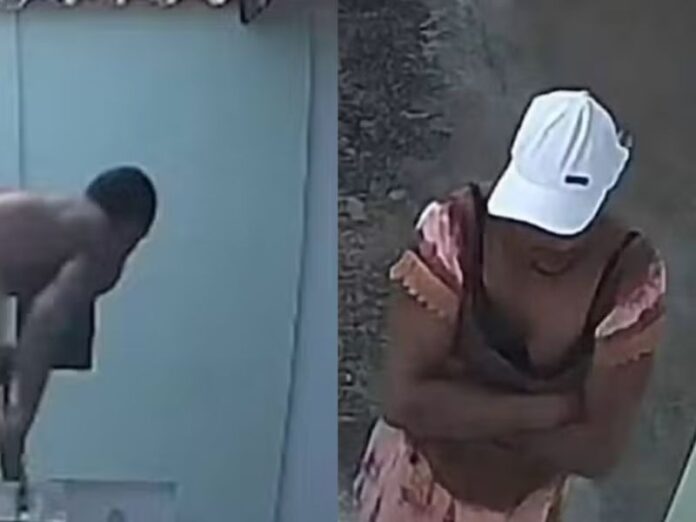 Homem invade casas e foge com vestido