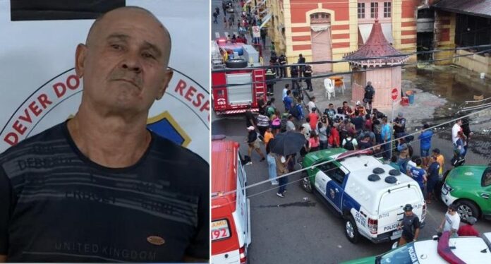 Venezuelano pega 97 anos por incêndio em lotérica