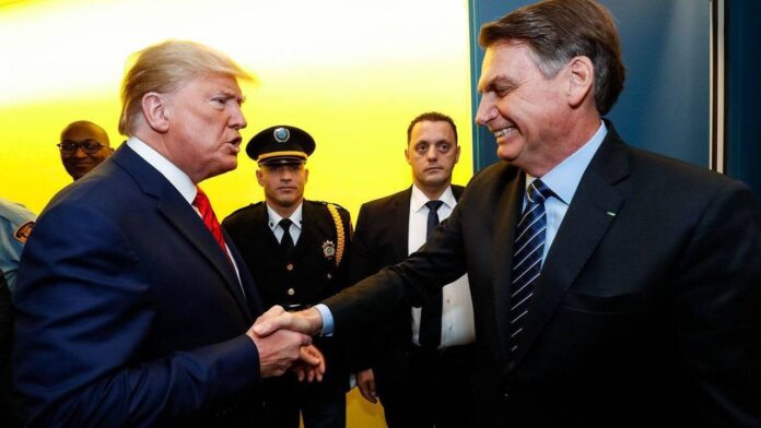 Bolsonaro pediu ajuda a Trump