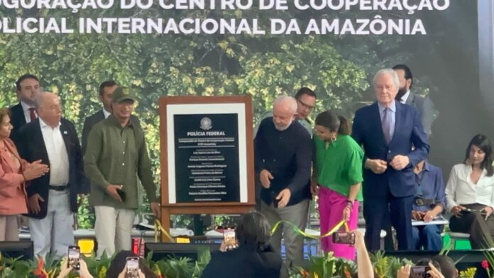 Lula inaugura centro policial internacional na Amazônia