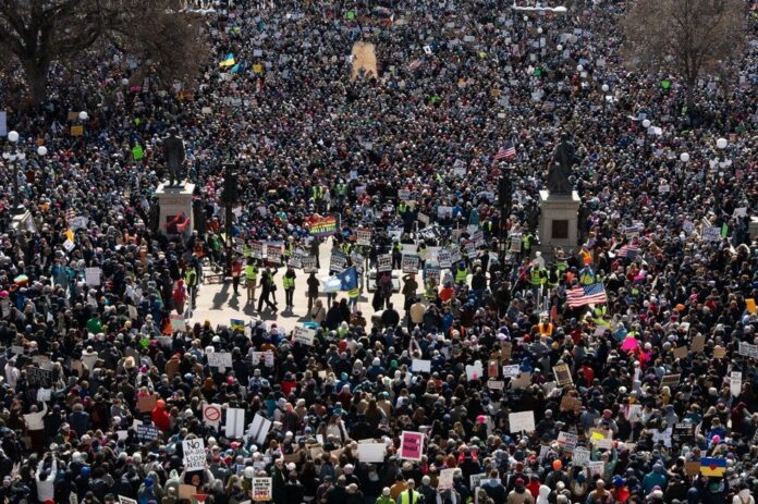 Protestos contra Trump