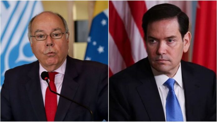 Mauro Vieira e Marco Rubio
